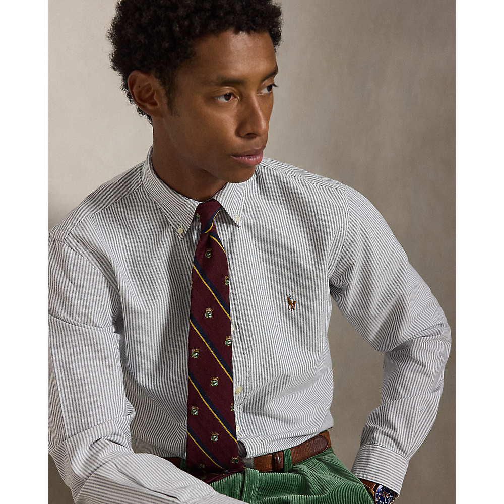 PRL Custom Fit Striped Oxford Shirt/Košulja 710953704501