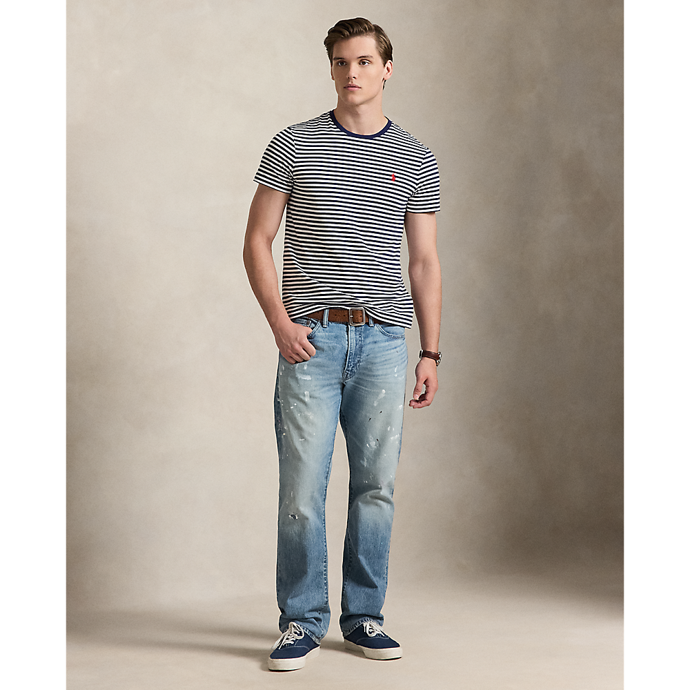 PRL Custom Slim Fit Striped Jersey T-Shirt/Majica 710956828502