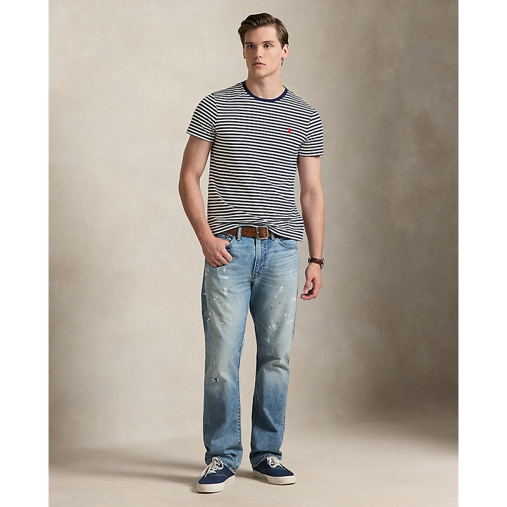 PRL Custom Slim Fit Striped Jersey T-Shirt/Majica 710956828502