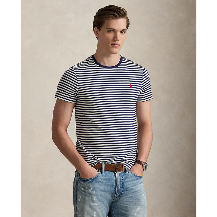 PRL Custom Slim Fit Striped Jersey T-Shirt/Majica 710956828502