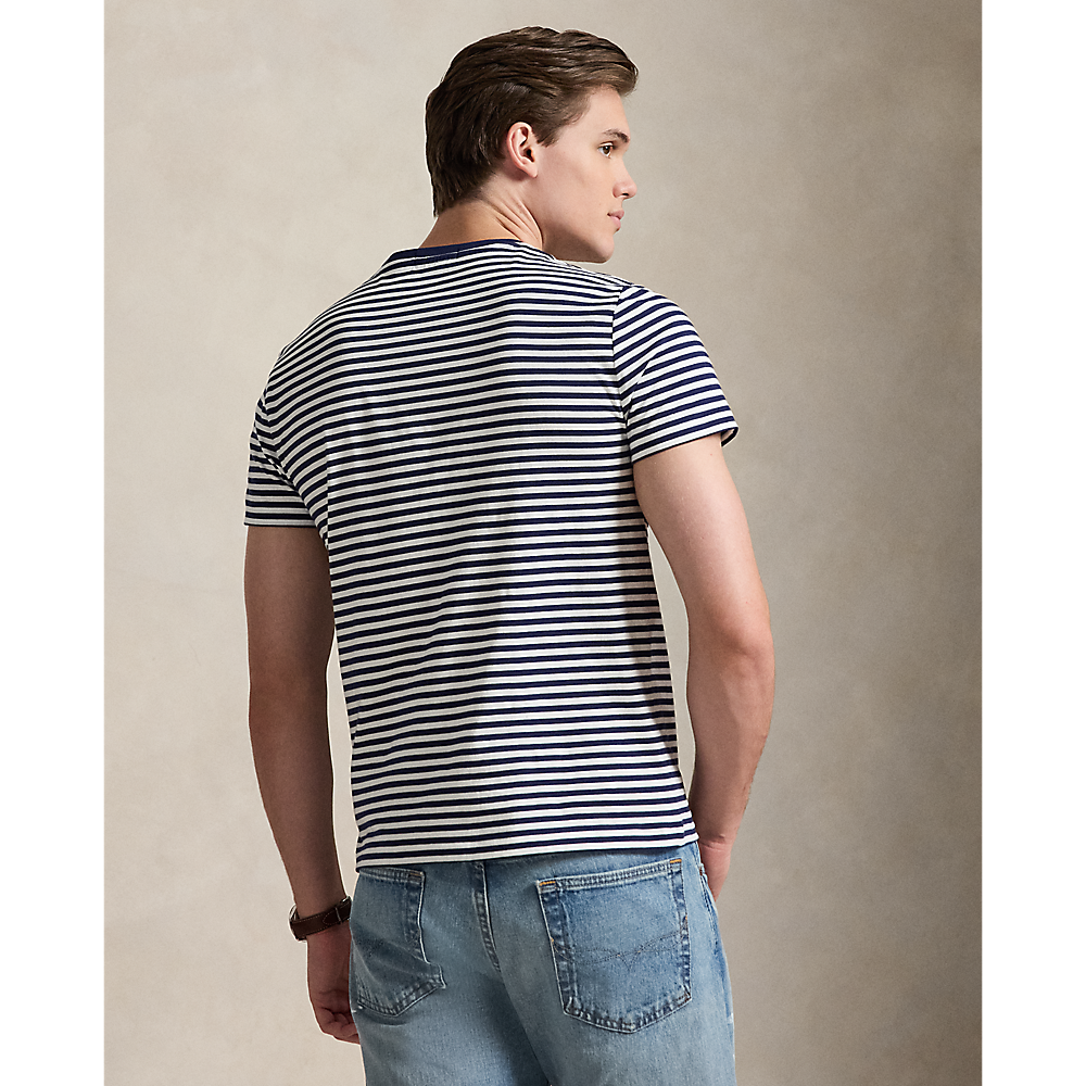PRL Custom Slim Fit Striped Jersey T-Shirt/Majica 710956828502