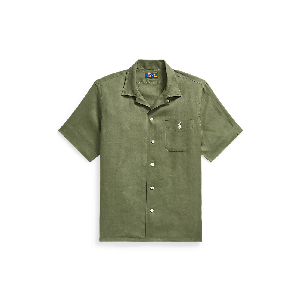 PRL Classic Fit Linen Camp Shirt/Košulja 710966421502