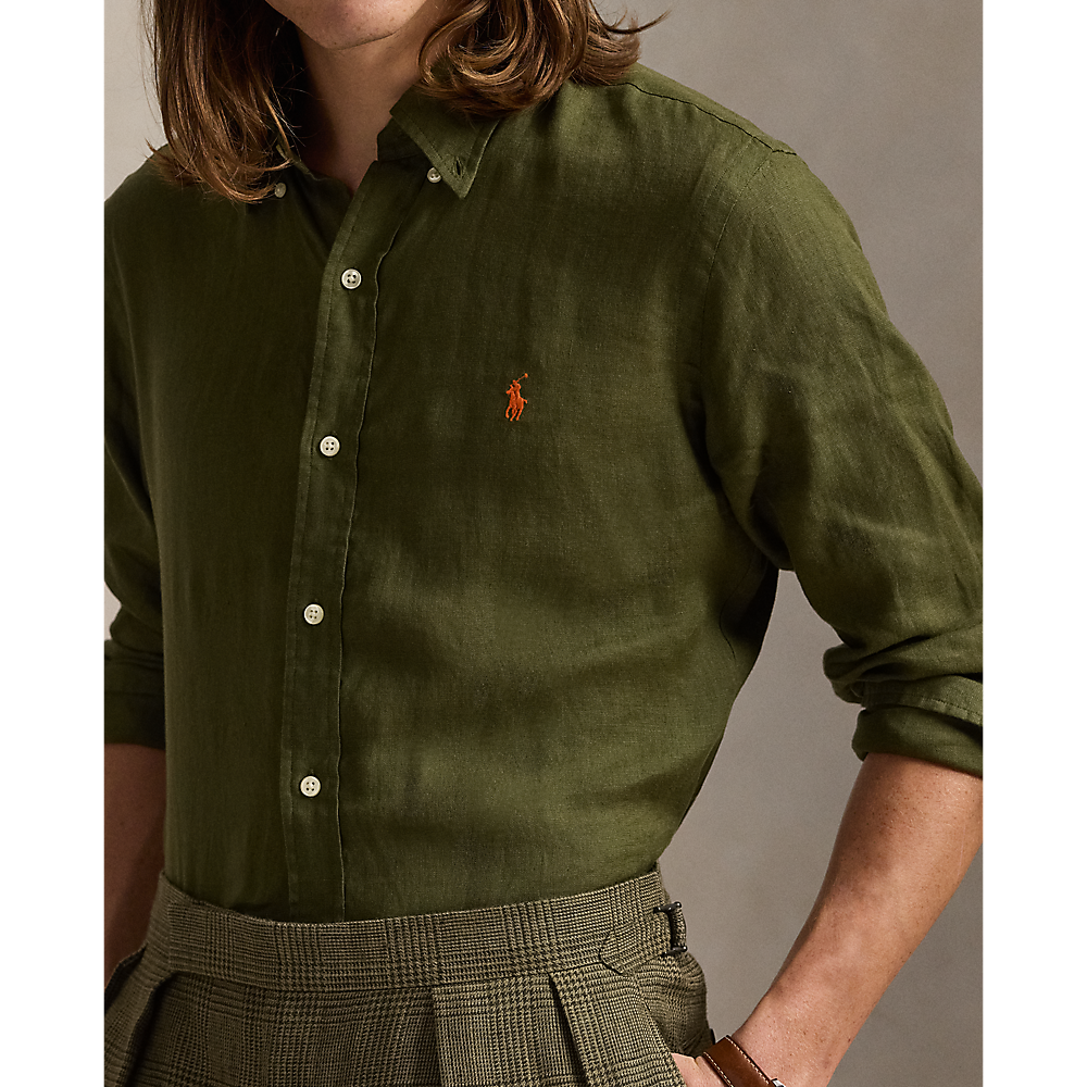 PRL Slim Fit Linen Shirt/Košulja 710968915006