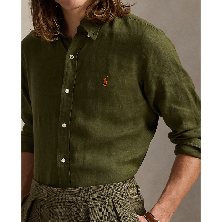 PRL Slim Fit Linen Shirt/Košulja 710968915006