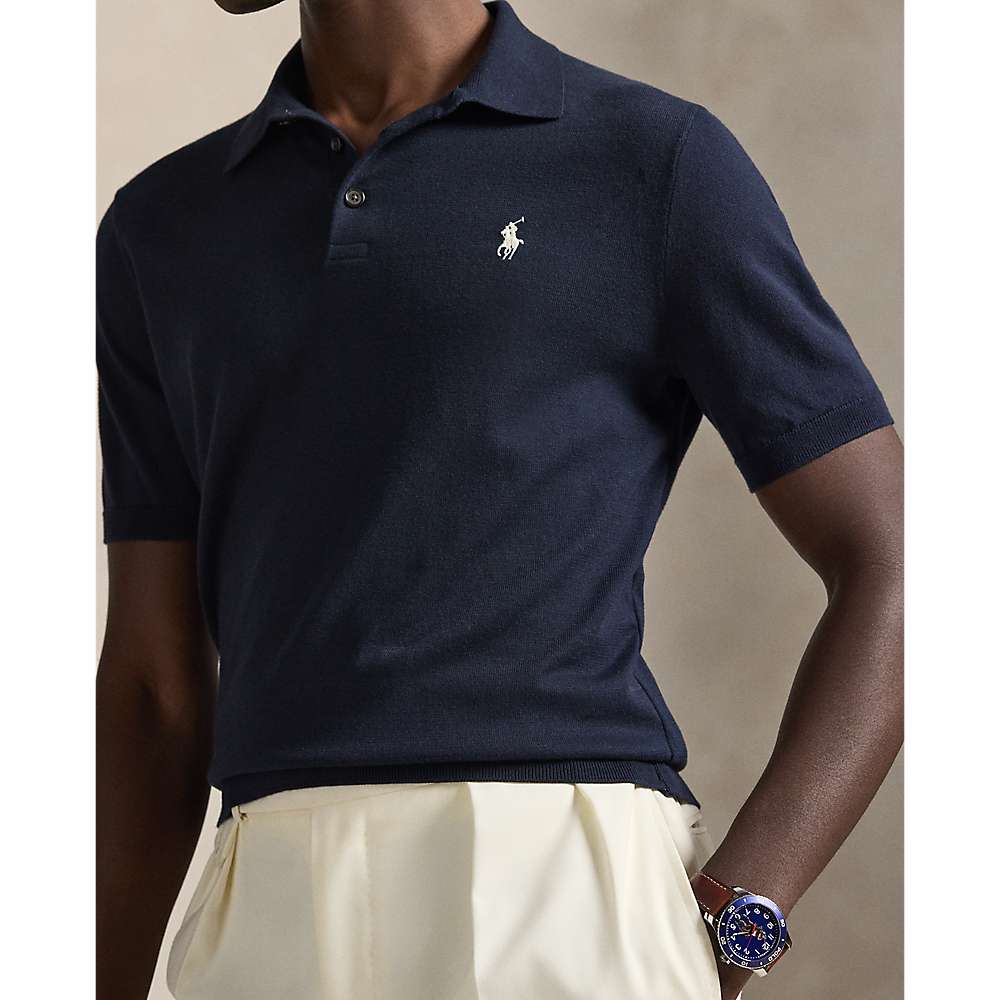 PRL Cotton Polo-Collar Jumper/Pulover 710980682001