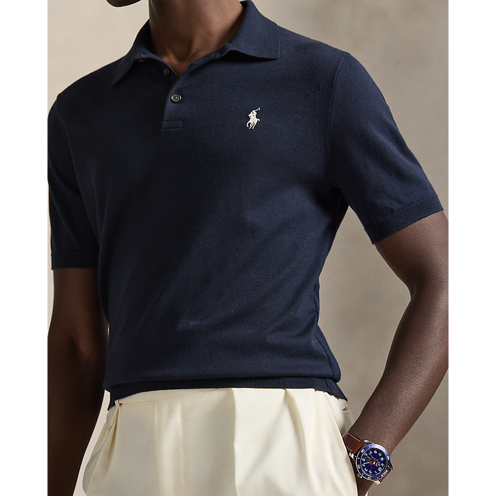 PRL Cotton Polo-Collar Jumper/Pulover 710980682001