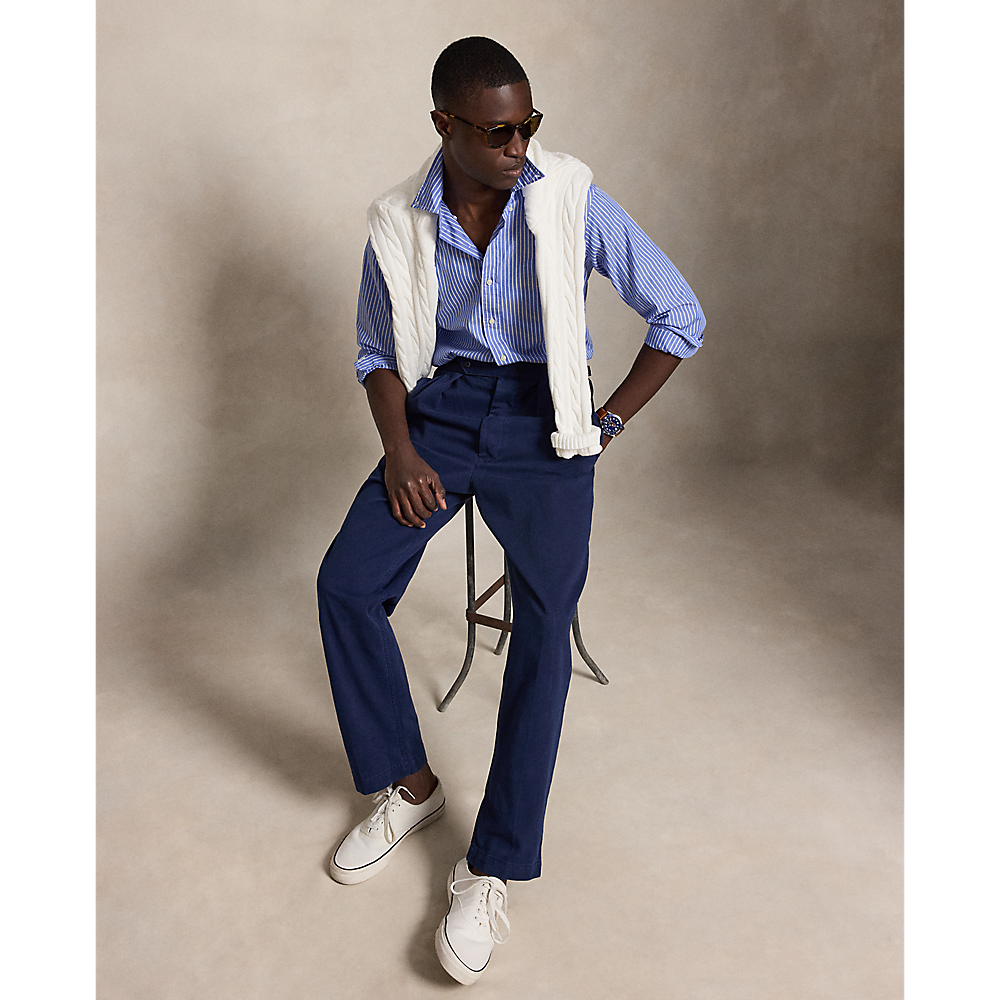 PRL Custom Fit Striped Broadcloth Shirt/Košulja 710B15595005