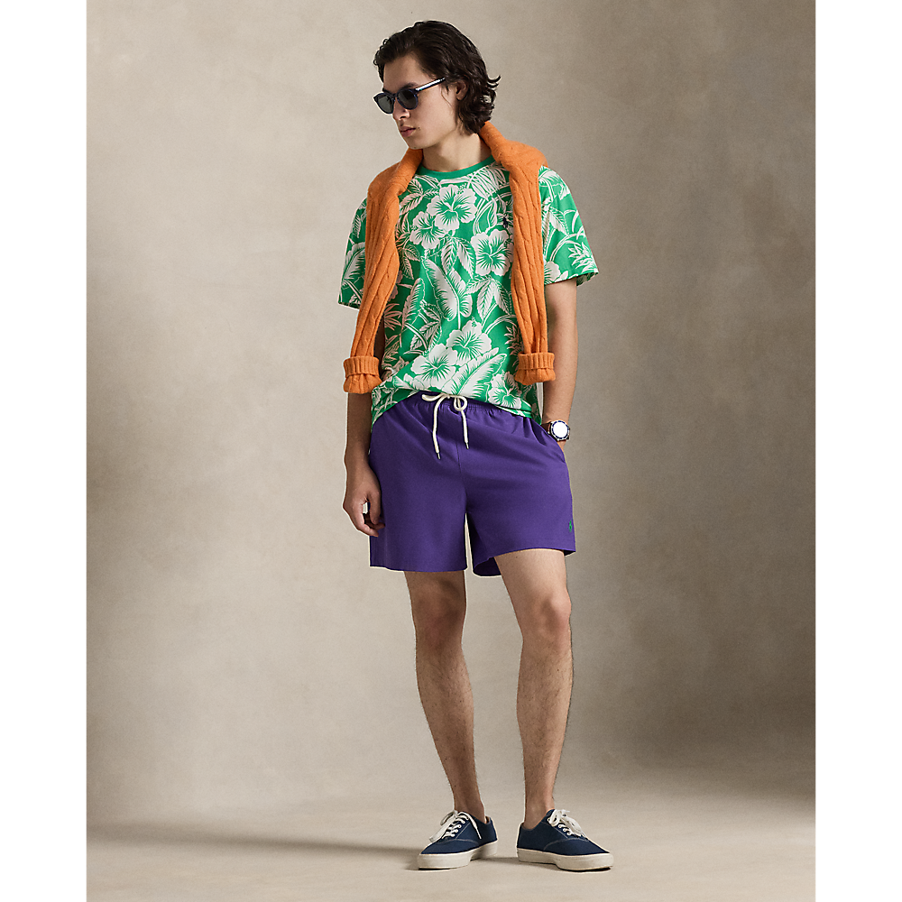 PRL Custom Slim Fit Tropical Jersey T-Shirt/Majica  710B16614001