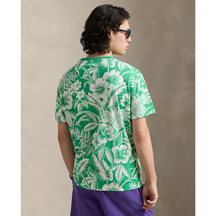 PRL Custom Slim Fit Tropical Jersey T-Shirt/Majica  710B16614001