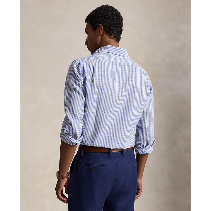 PRL Custom Fit Striped Seersucker Shirt /Košulja 710B16700001