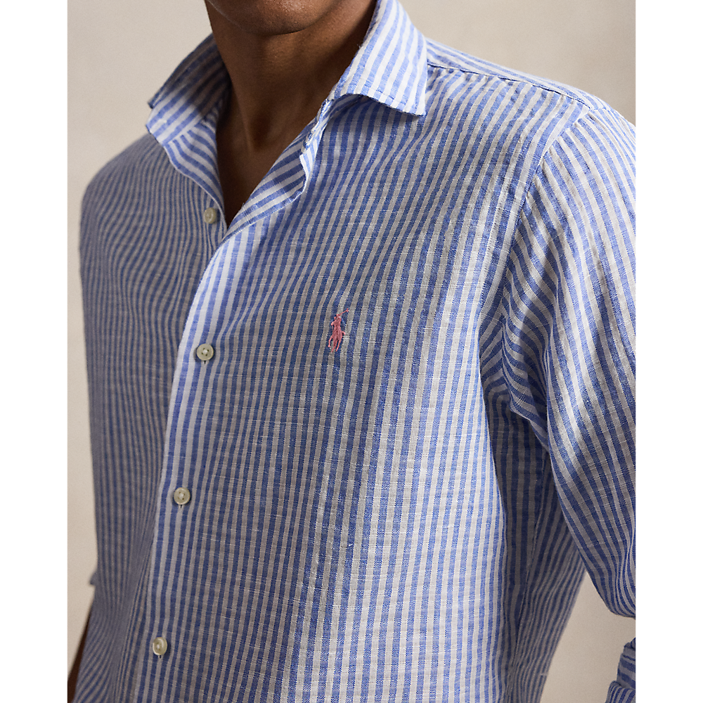 PRL Custom Fit Striped Seersucker Shirt /Košulja 710B16700001
