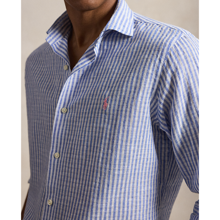 PRL Custom Fit Striped Seersucker Shirt /Košulja 710B16700001