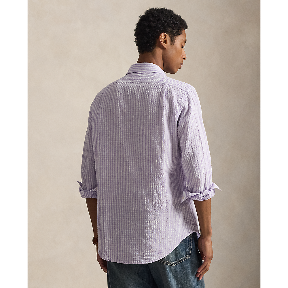 PRL Custom Fit Striped Seersucker Shirt/Košulja 710B16700003