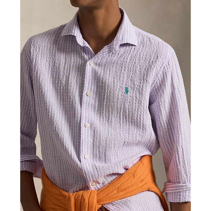 PRL Custom Fit Striped Seersucker Shirt/Košulja 710B16700003
