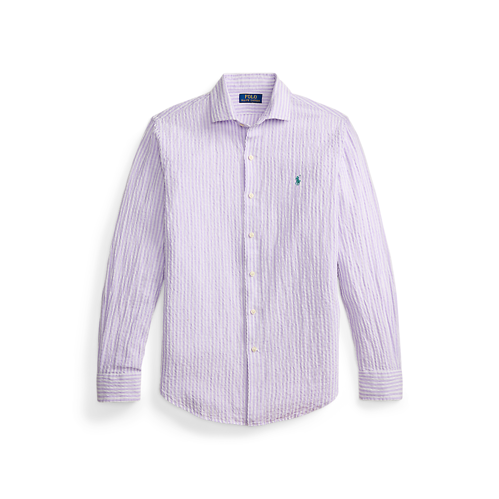 PRL Custom Fit Striped Seersucker Shirt/Košulja 710B16700003
