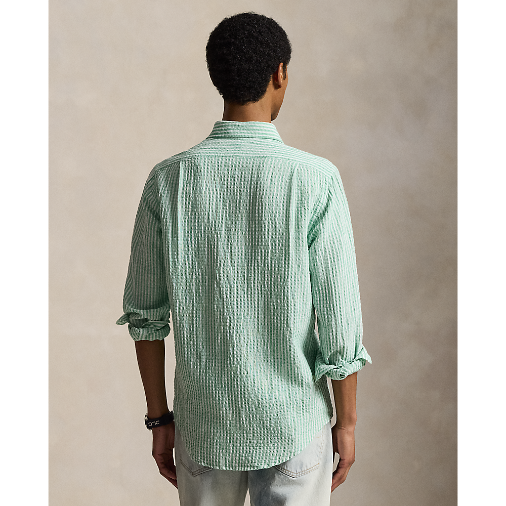 PRL Custom Fit Striped Seersucker Shirt/Košulja 710B16700004