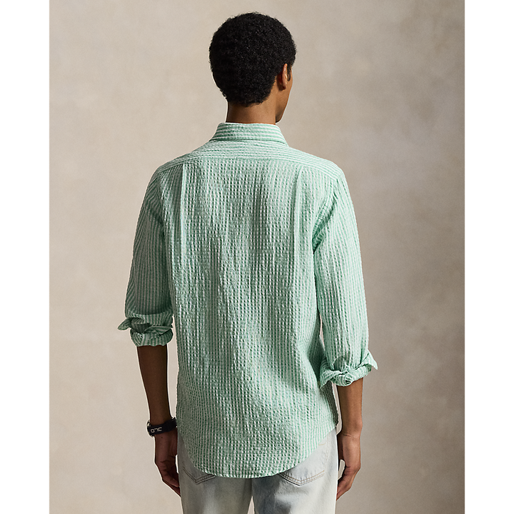 PRL Custom Fit Striped Seersucker Shirt/Košulja 710B16700004