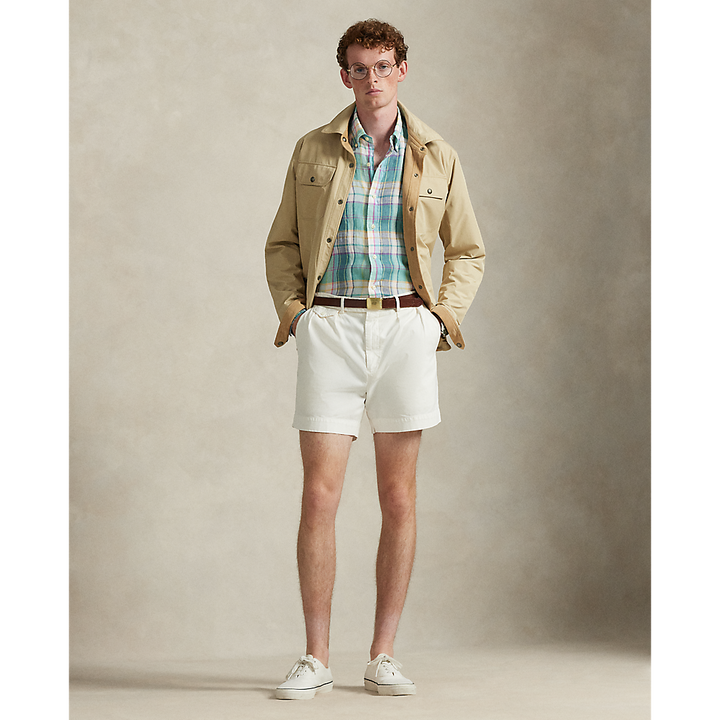 PRL Custom Fit Plaid Linen Shirt/Košulja 710B16705001