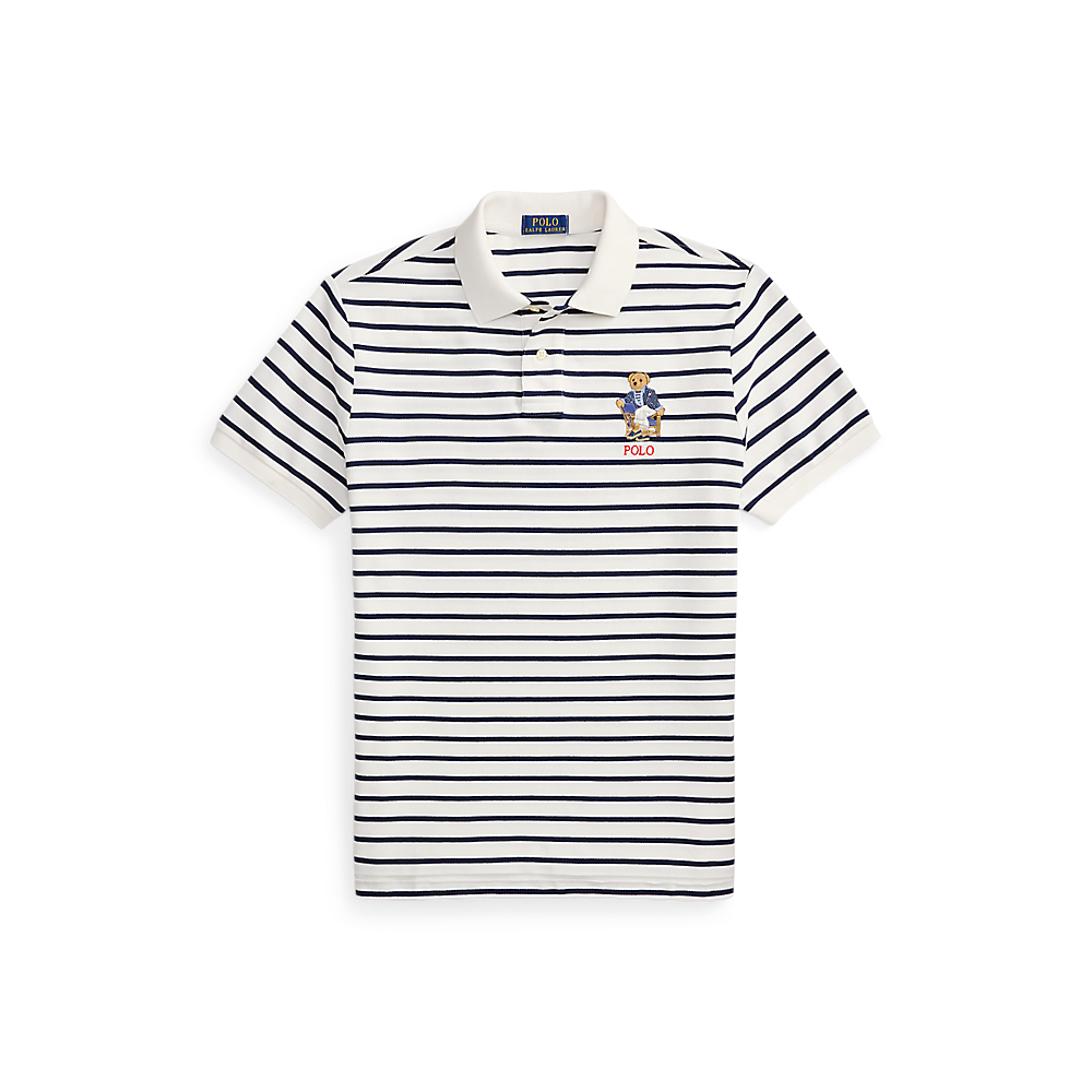 PRL Custom Slim Fit Polo Bear Polo Shirt/Polo majica 710B18545001