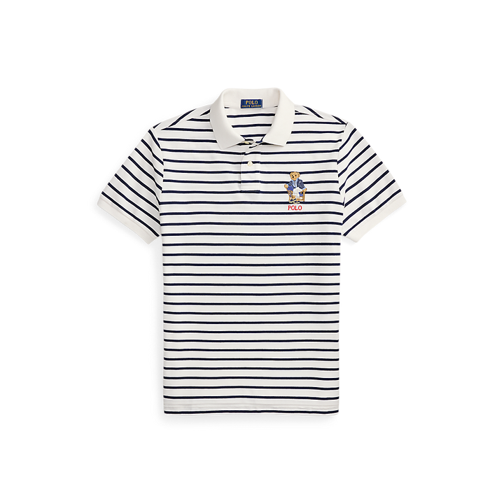 PRL Custom Slim Fit Polo Bear Polo Shirt/Polo majica 710B18545001