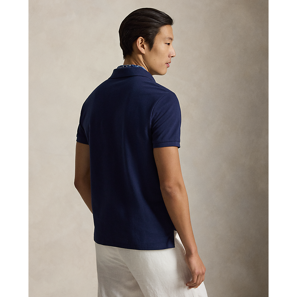 PRL Custom Slim Fit Polo Bear Polo Shirt/Polo majica 710B18546001