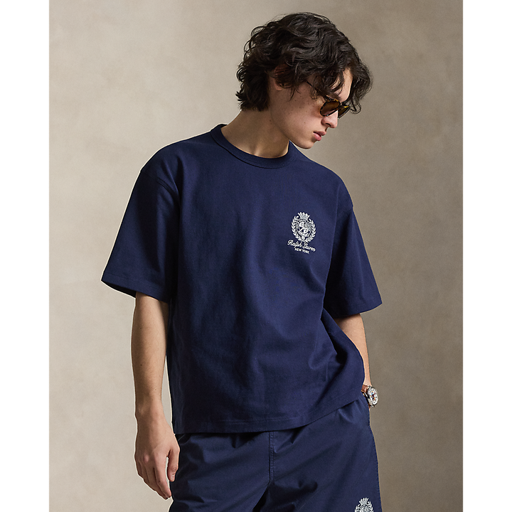 PRL Relaxed Fit Jersey Graphic T-Shirt/Majica 710B19623003