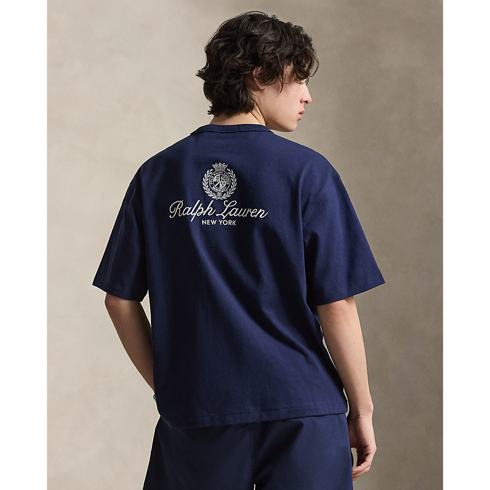 PRL Relaxed Fit Jersey Graphic T-Shirt/Majica 710B19623003