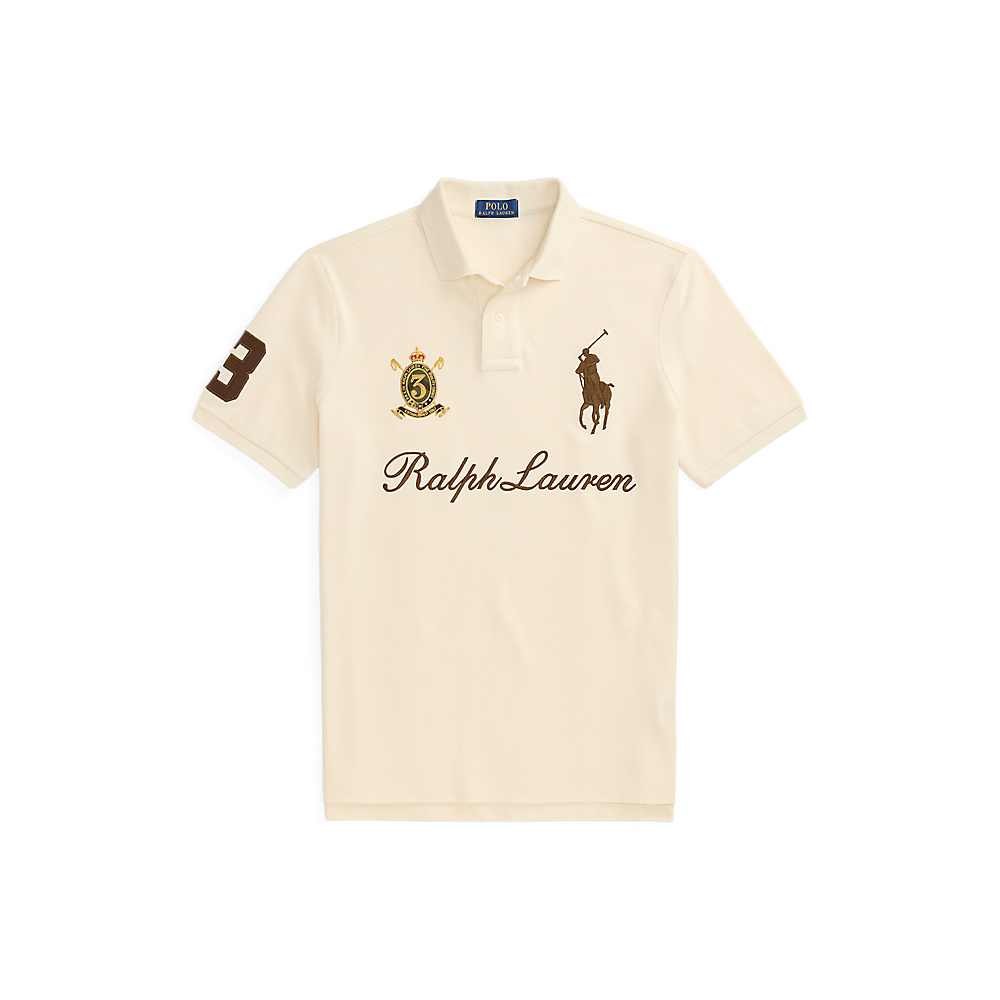 PRL Classic Fit Big Pony Mesh Polo Shirt/Polo majica 710B20009001
