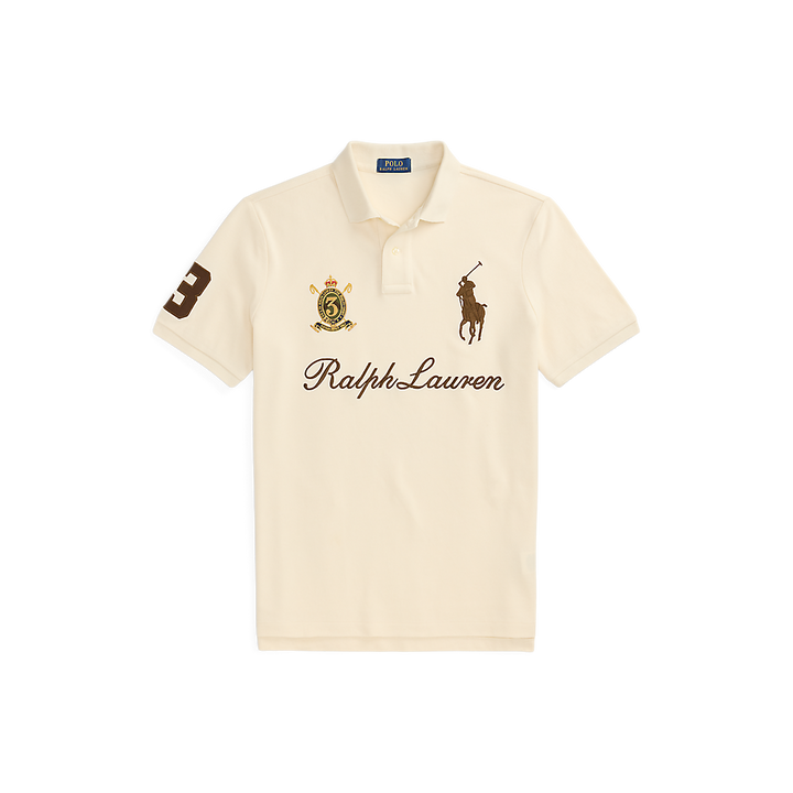 PRL Classic Fit Big Pony Mesh Polo Shirt/Polo majica 710B20009001