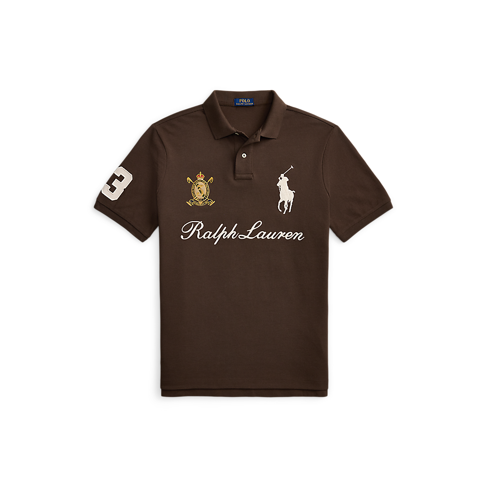 PRL Classic Fit Big Pony Mesh Polo Shirt/Polo majica 710B20009002