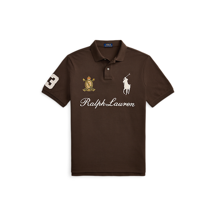 PRL Classic Fit Big Pony Mesh Polo Shirt/Polo majica 710B20009002