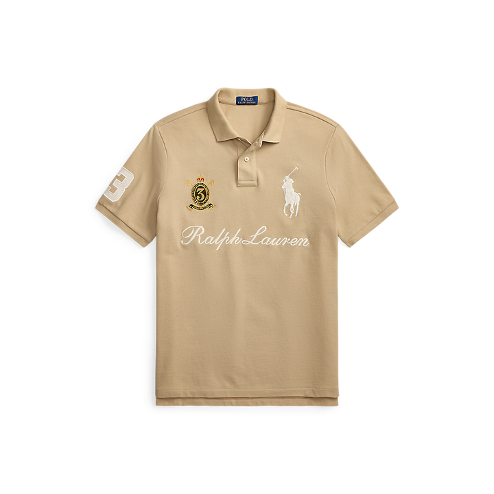 PRL Classic Fit Big Pony Mesh Polo Shirt/Polo majica 710B20009003