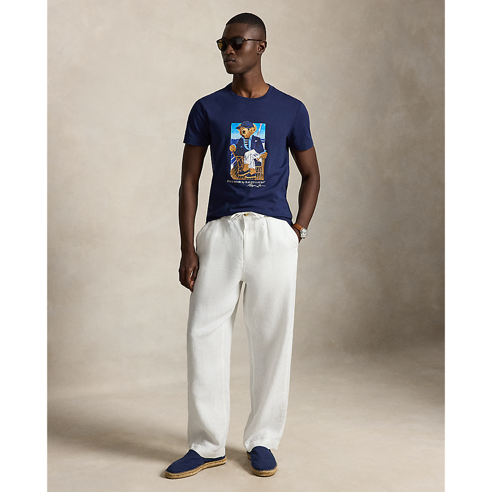 PRL Custom Slim Fit Polo Bear T-Shirt/Majica 710B21964001