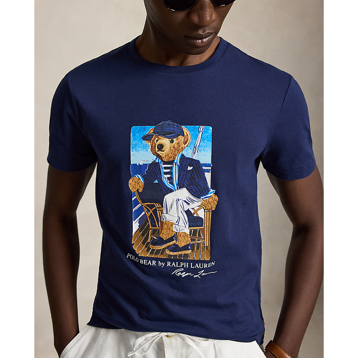 PRL Custom Slim Fit Polo Bear T-Shirt/Majica 710B21964001