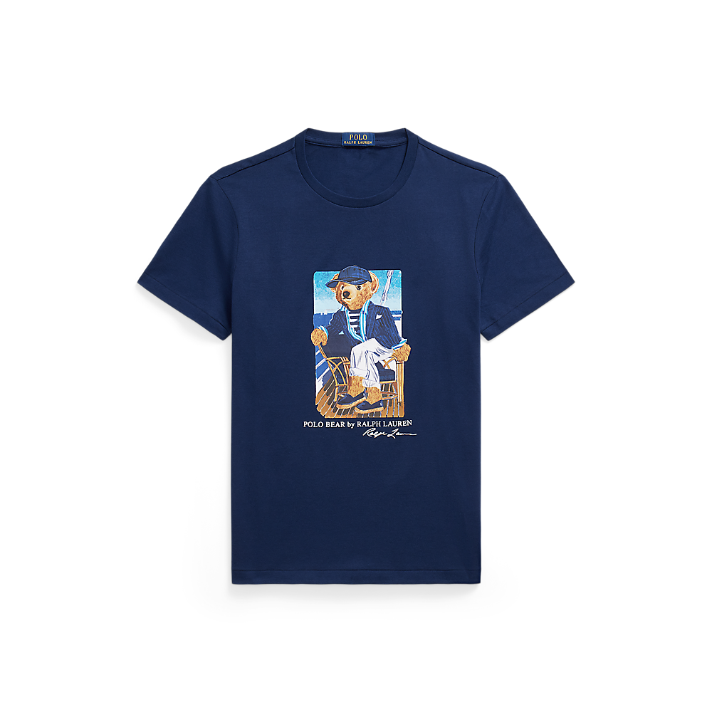 PRL Custom Slim Fit Polo Bear T-Shirt/Majica 710B21964001
