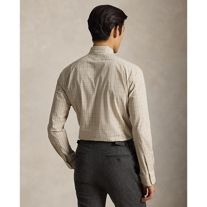 PRL Custom Fit Checked Stretch Poplin Shirt/Košulja 710B22586001