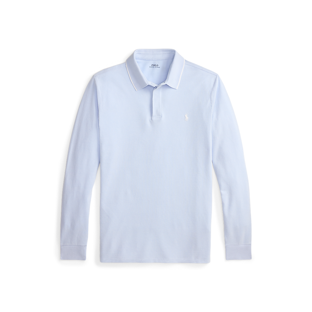 PRL Custom Slim Fit Stretch Oxford Mesh Polo/Polo majica 710P03707002