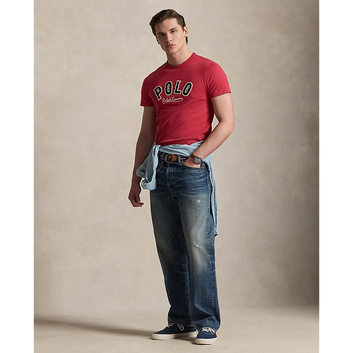 PRL  Custom Slim Fit Western-Logo T-Shirt/ Majica 710P07349002