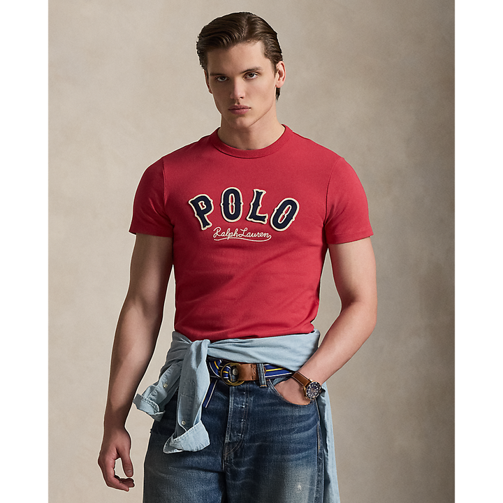 PRL  Custom Slim Fit Western-Logo T-Shirt/ Majica 710P07349002