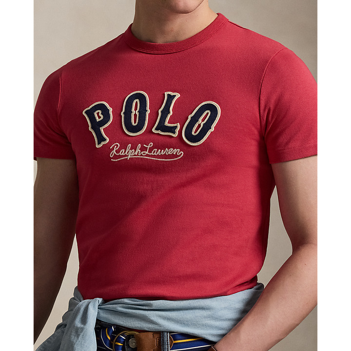 PRL  Custom Slim Fit Western-Logo T-Shirt/ Majica 710P07349002