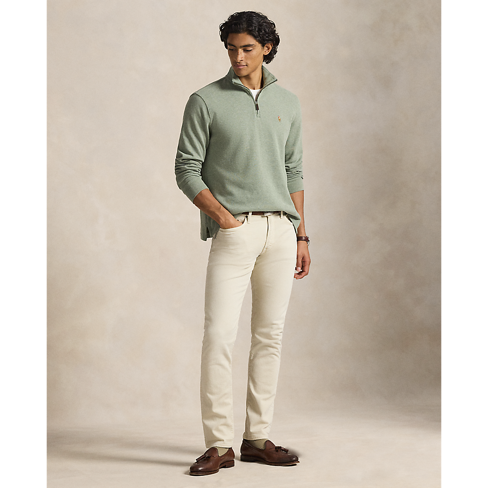 PRL Estate-Rib Quarter-Zip Pullover/Pulover 710P07411008