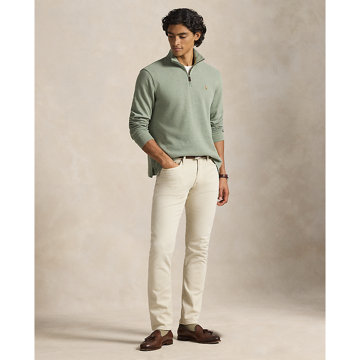 PRL Estate-Rib Quarter-Zip Pullover/Pulover 710P07411008