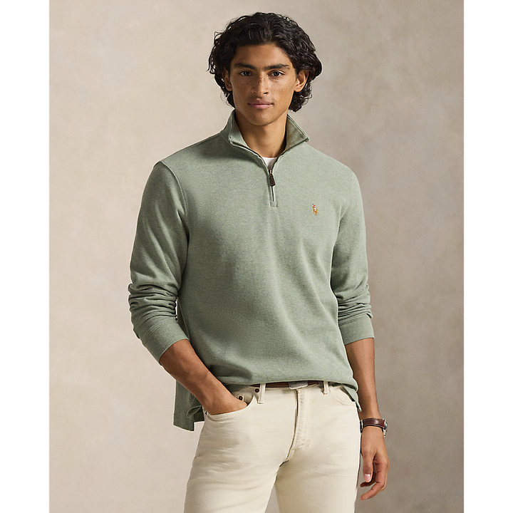 PRL Estate-Rib Quarter-Zip Pullover/Pulover 710P07411008
