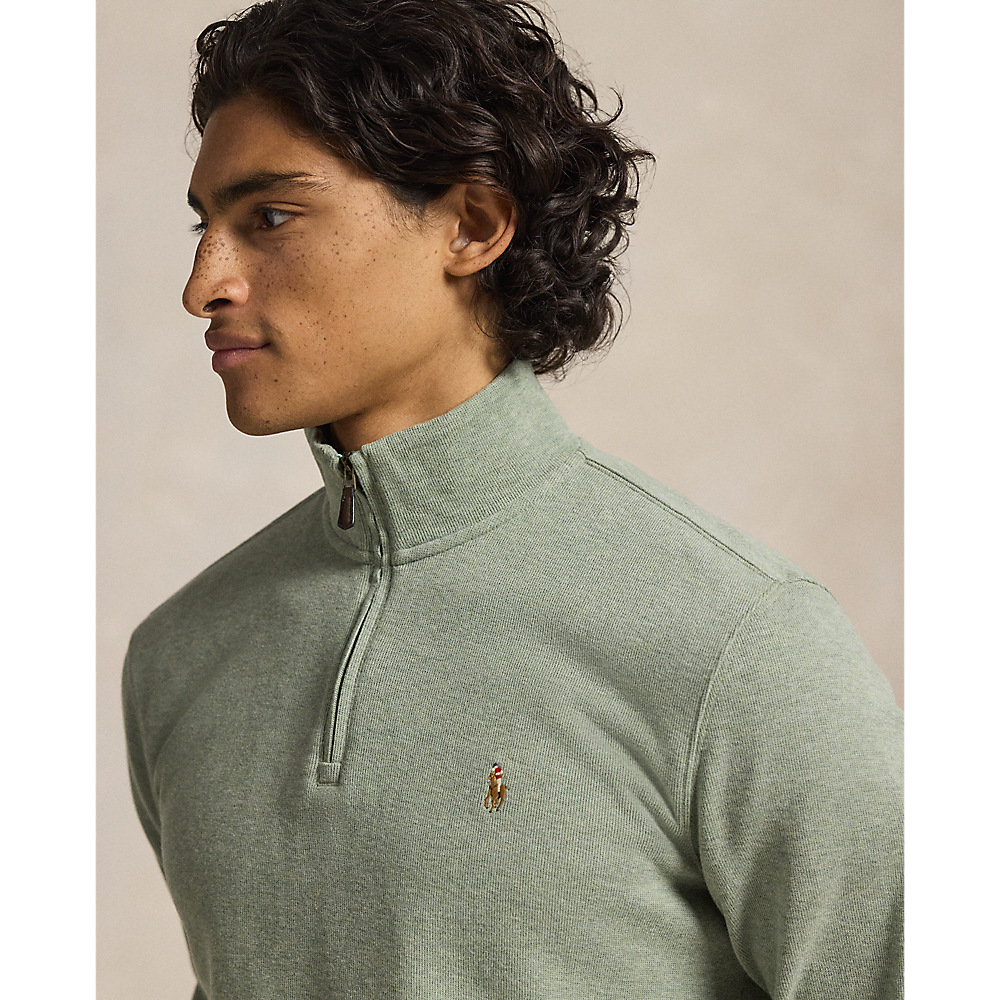 PRL Estate-Rib Quarter-Zip Pullover/Pulover 710P07411008