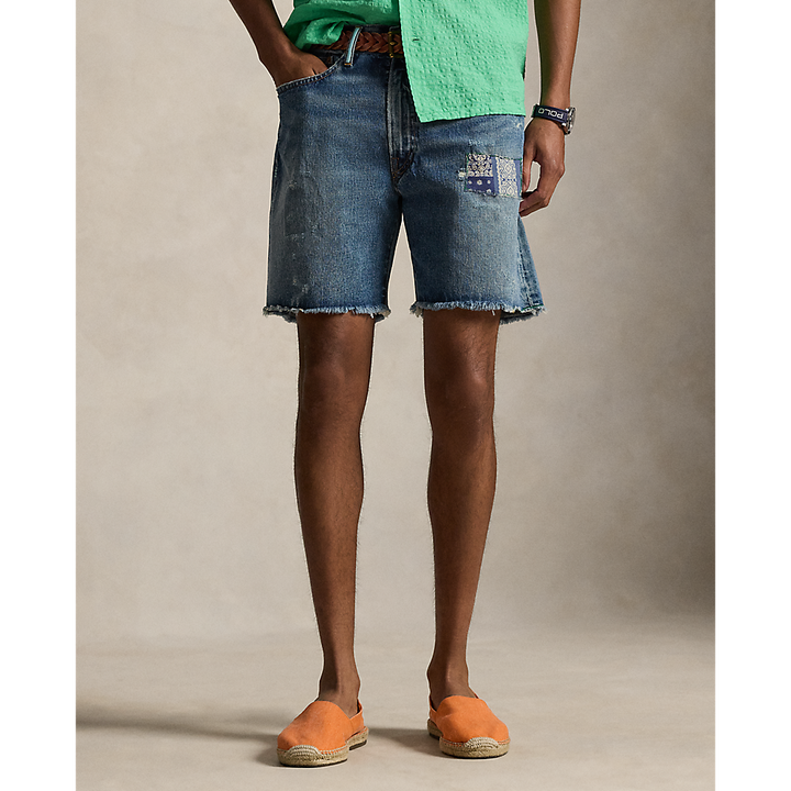 PRL 8-Inch Vintage Classic Fit Denim Short/Bermude 710P08167001