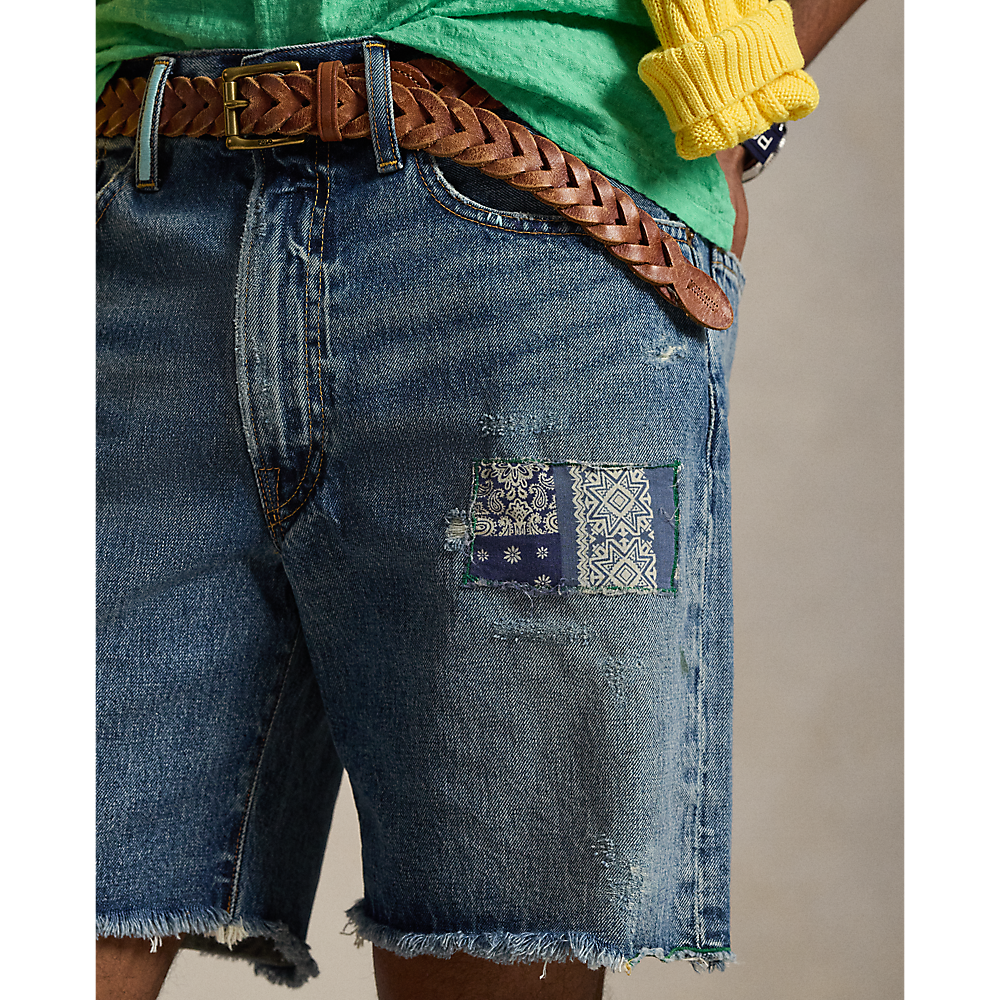 PRL 8-Inch Vintage Classic Fit Denim Short/Bermude 710P08167001