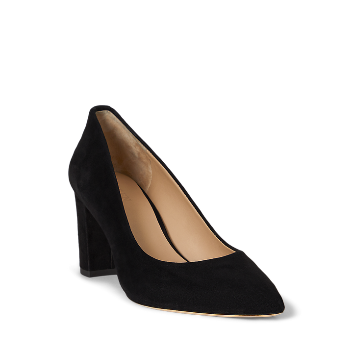 LRL Lanette Suede Block-Heel Pump/Cipele 802967743001