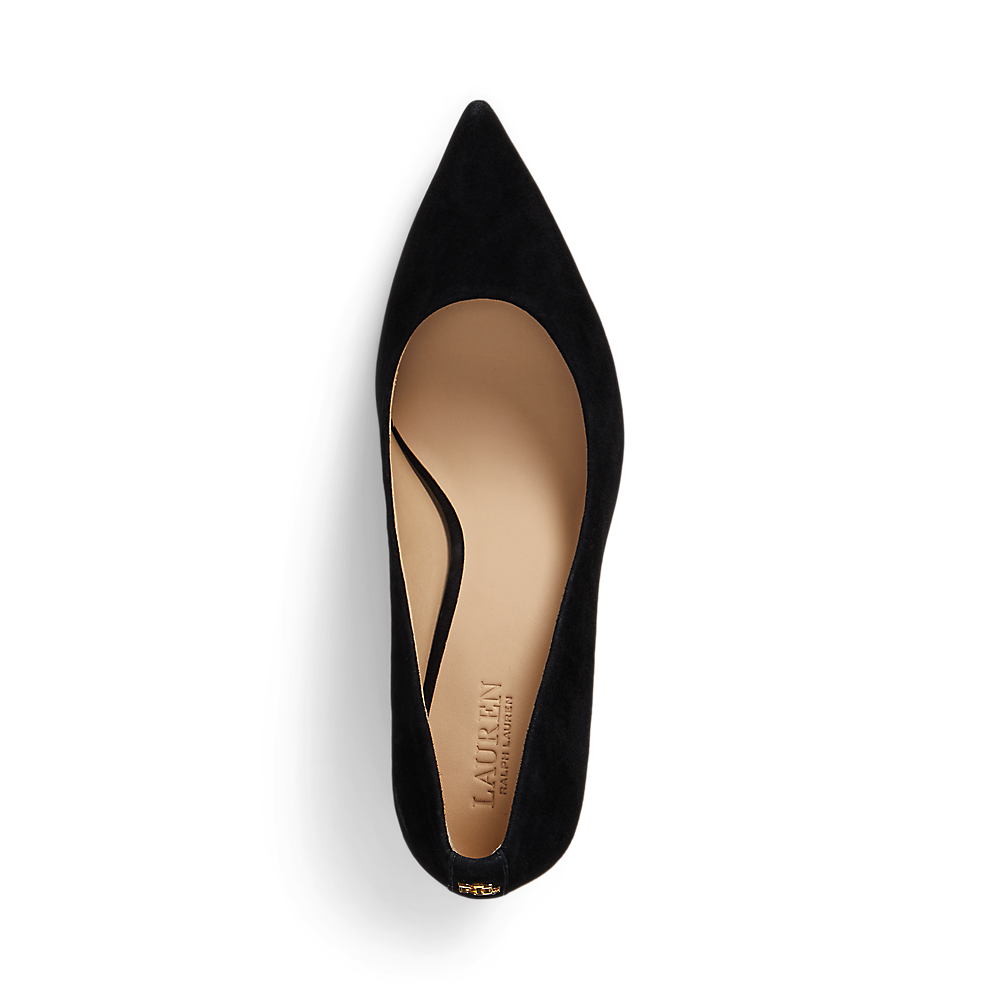 LRL Lanette Suede Block-Heel Pump/Cipele 802967743001
