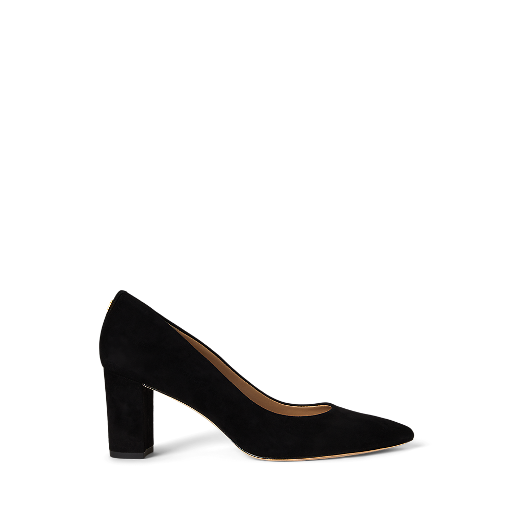 LRL Lanette Suede Block-Heel Pump/Cipele 802967743001