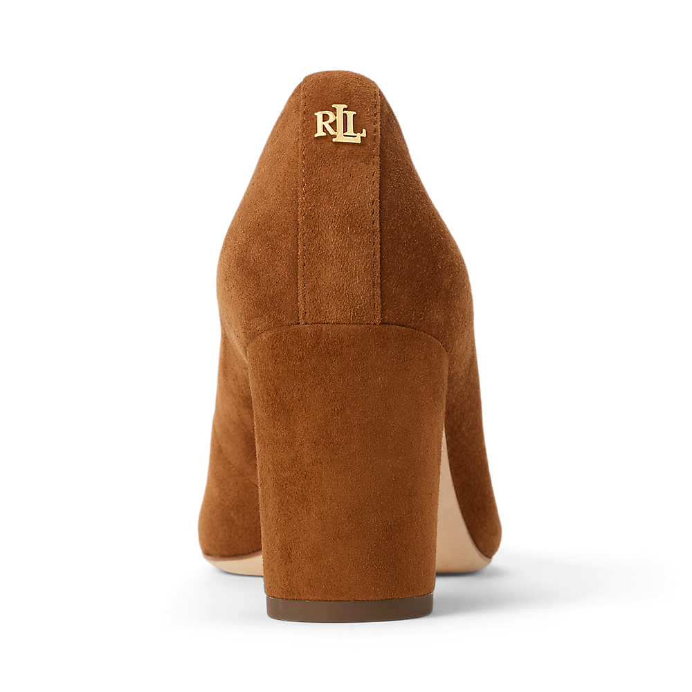 LRL Lanette Suede Block-Heel Pump/Cipele 802967743002